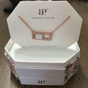 Elegant Rose Gold Necklace with Opal by Bomb Party Oct 2025